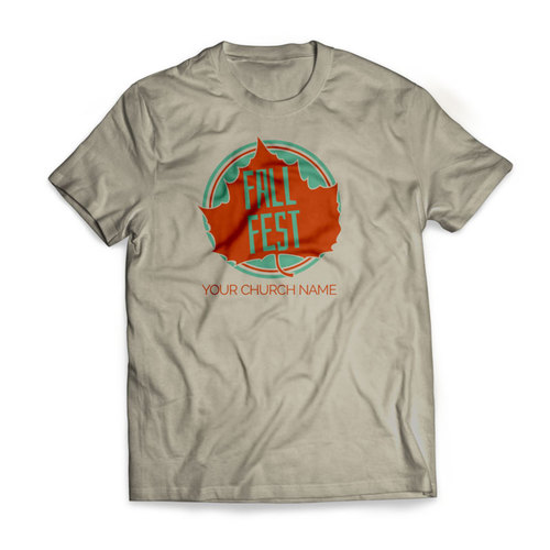 T-Shirts, Fall - General, Fall Fest Leaf - Large, Large (Unisex)