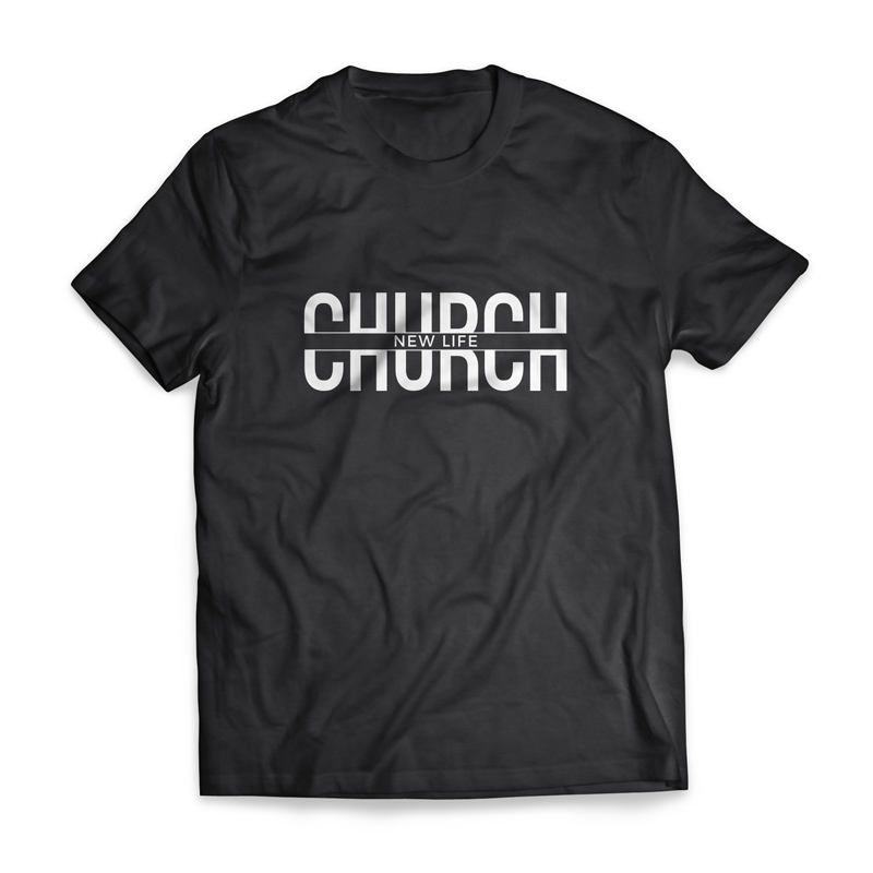 T-Shirts, Church - Large, Large (Unisex)