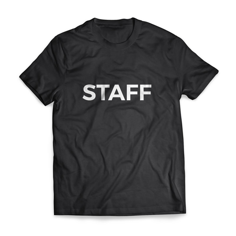 T-Shirts, Staff - XX-Large, XX Large (Unisex)
