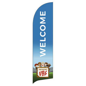 Adventure Kids VBS Flag Banner